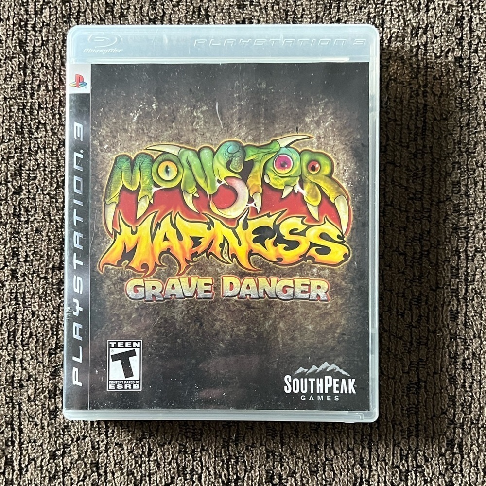 Monster Madness Grave Danger PS3 Complete PlayStation 3 Game